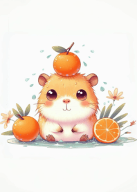 Capybara fat and round n.5