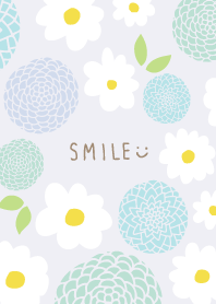 White flowers and saddle flowers21 Japan