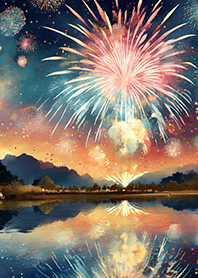 Beautiful Fireworks Theme#306