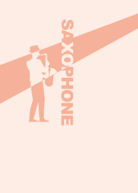 sax. playing Deep baby pink