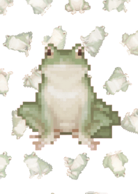 FrogRandom Pixel Art Theme  BW 03