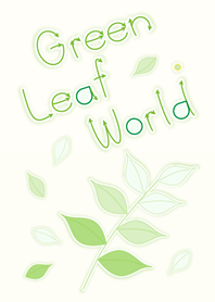 Green Leaf World! (Yellow V.2)