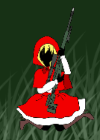 Little Red Riding Hood fighting