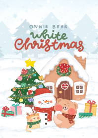 ONNIE BEAR : White Christmas