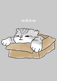 neko drawing3 - grey