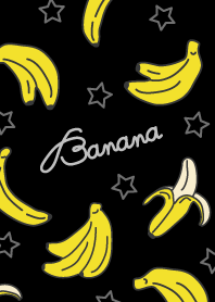 バナナ-星-