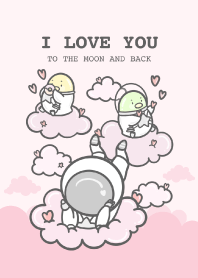 Astronaut and Friends : Valentine's Day