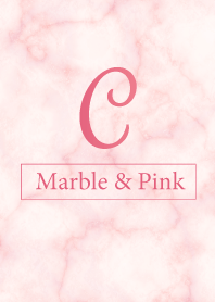 C-Marble&Pink-Initial