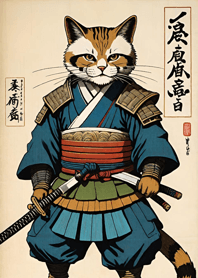 Ukiyo-e - samurai 42b3B3