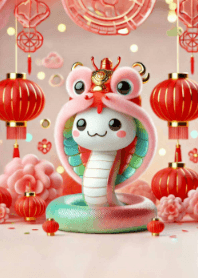 可愛蛇過年V.2
