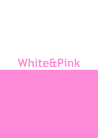 Simple Pink & White No.9