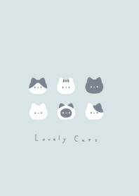 貓臉 :light blue
