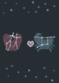 ekst blue cancer love red (gemini)