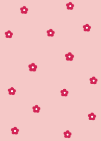 flower pattern =cherrypink=