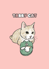creamtabby1 - light coral