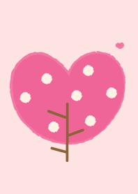 Lovely heart tree (Crayon version) 47