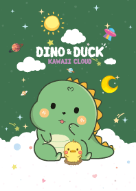 Dino&Duck Candy Cotton Green Tea