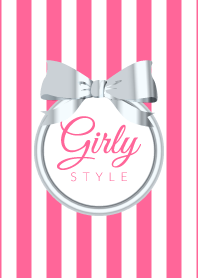 Girly Style-SILVERStripes-ver.16