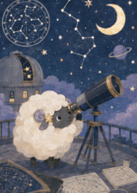 Green Starry Sheep 1