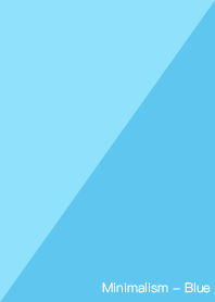 Minimalism - Blue