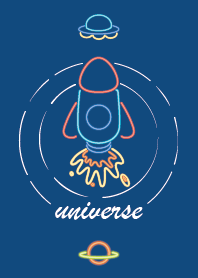 ネオンシリーズ-こんにちは、宇宙