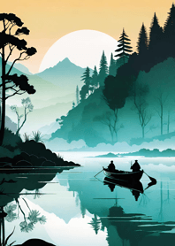 Background sea and lake 6beeAE