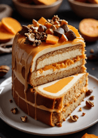 Persimmon cake-I LOVE CAKE