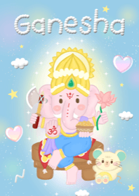 Ganesha - the god of success :) - blue