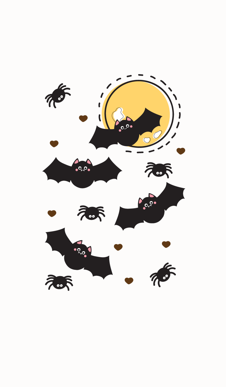 Cute little bat theme