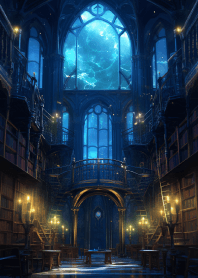 夜晚的魔法圖書館2