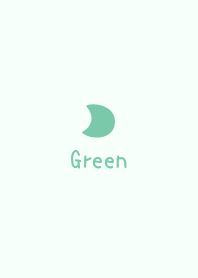 คอลเลกชันสาว ๆ -ดวงจันทร์- สีเขียว