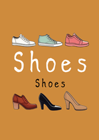 shoe collection.girl(caramel color)
