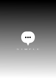 SIMPLE(black gray)V.1747b