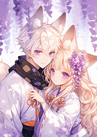 ✨恩愛の紫藤花約定情侶❤️