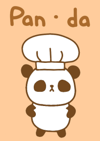 [Pan da] Delicious bread baked panda