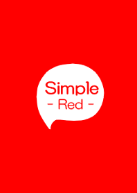 Simple - Red -