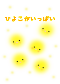 ひよこがいっぱい