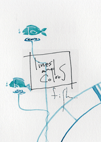lines and colors with world fish.@summer