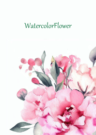 Watercolor Flower-hisatoto 88