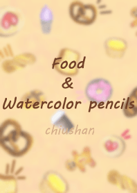 Food & Watercolor pencils