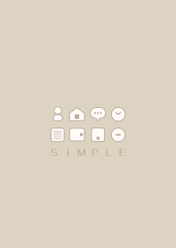 SIMPLE(beige)V.509b