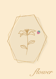 花 <草莓> 黃油黃