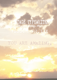 VINTAGE TYPEWRITER WISDOM Vol.LXX