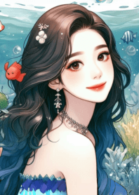 Cute and fresh woman drawing nov.18