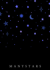 MANY STARS-BLACK BLUE 3