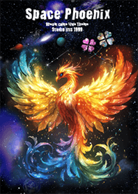 Space Rainbow Phoenix Increased luck