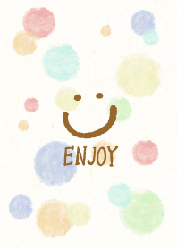 Adult watercolor Polka dot2 - smile4-