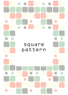 square pattern10- watercolor-joc