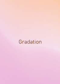 gradation-ORANGE&PINK 83
