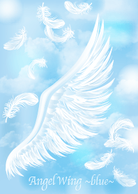 Angel wing blue